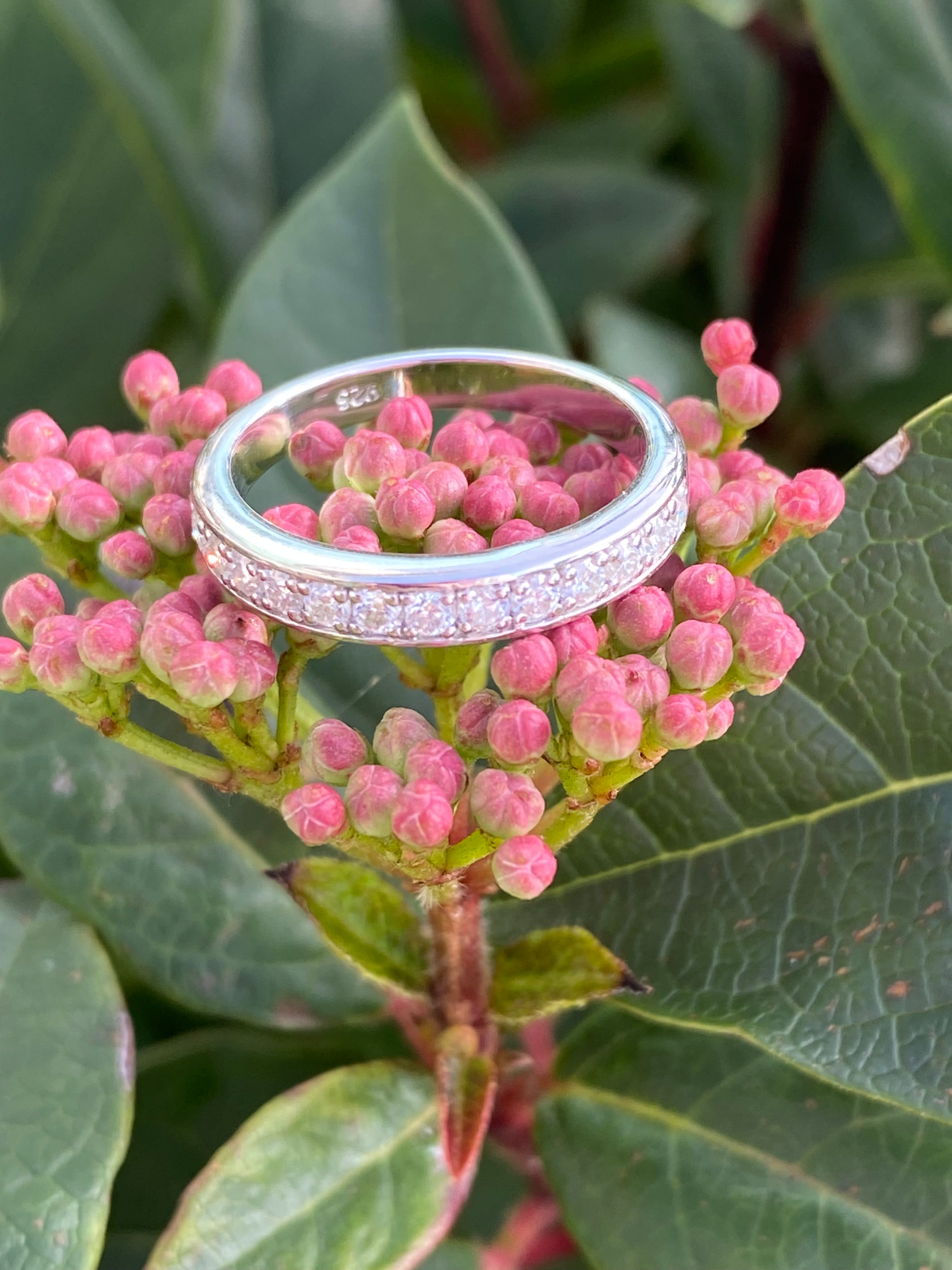 0.50ctw Moissanite Eternity Stacking Ring