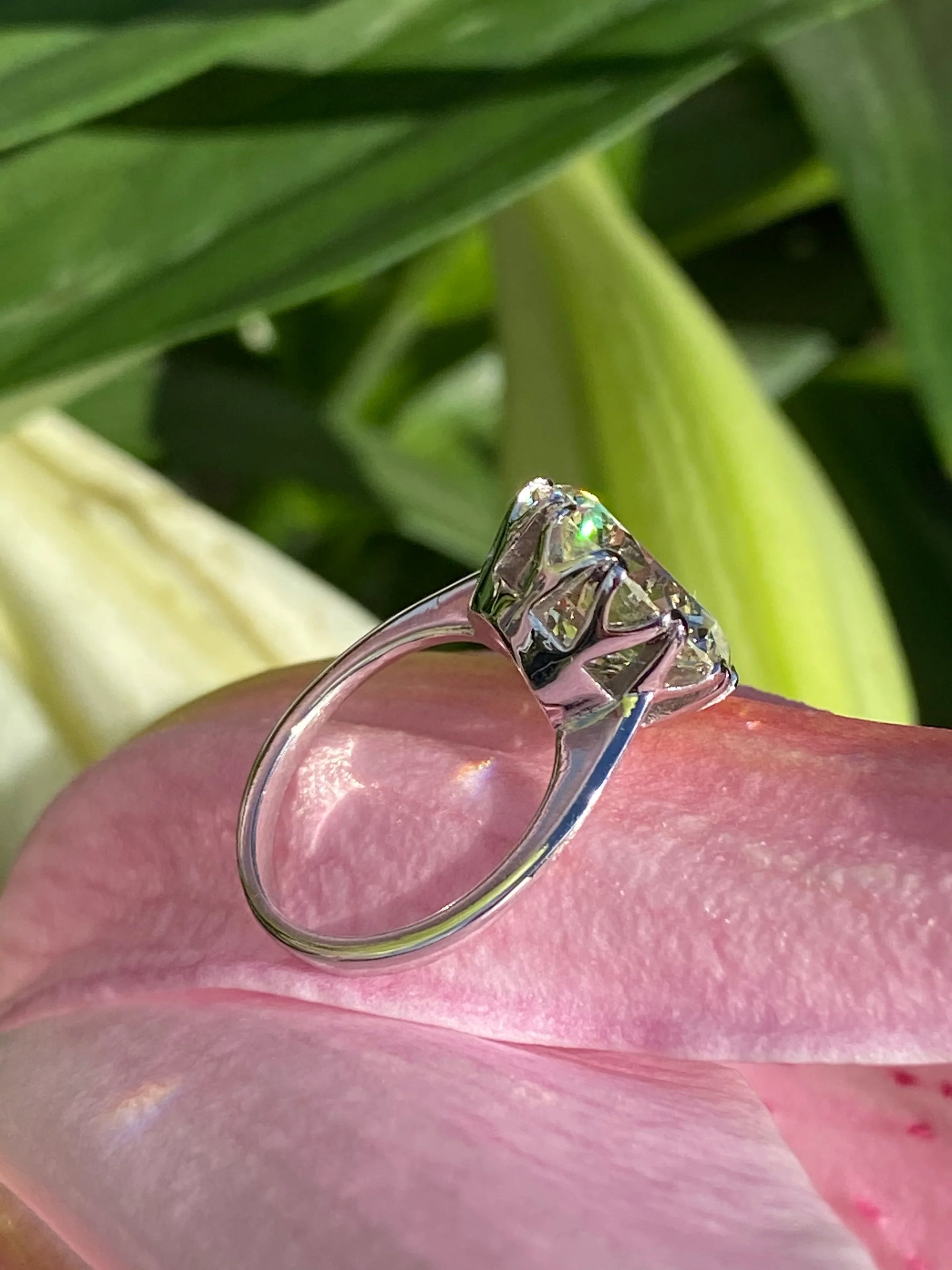 Heritage 6.00 CT + Lab Grown Diamond Solitaire Engagement Ring, at Least F Colour / VVS Clarity