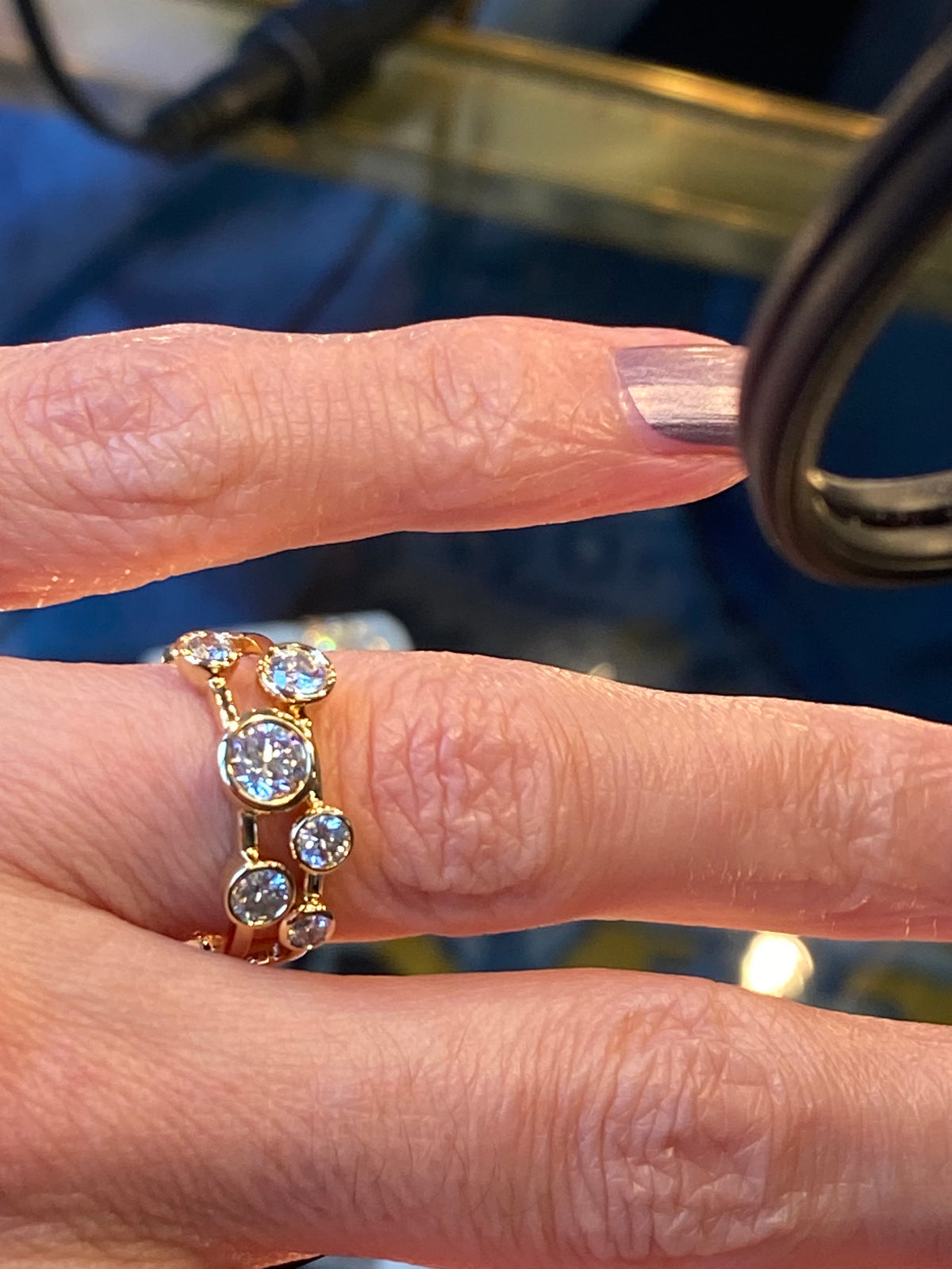 0.82 CTW Natural Diamond Ring in 18ct Yellow Gold