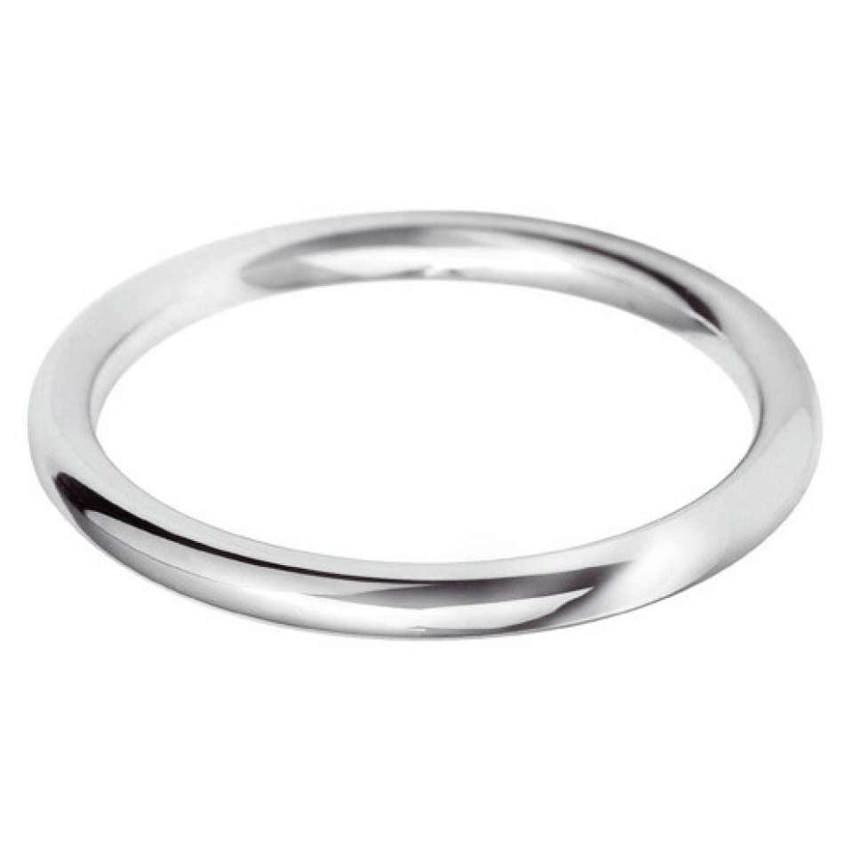 2mm Court Shape Wedding Band in 9ct Gold