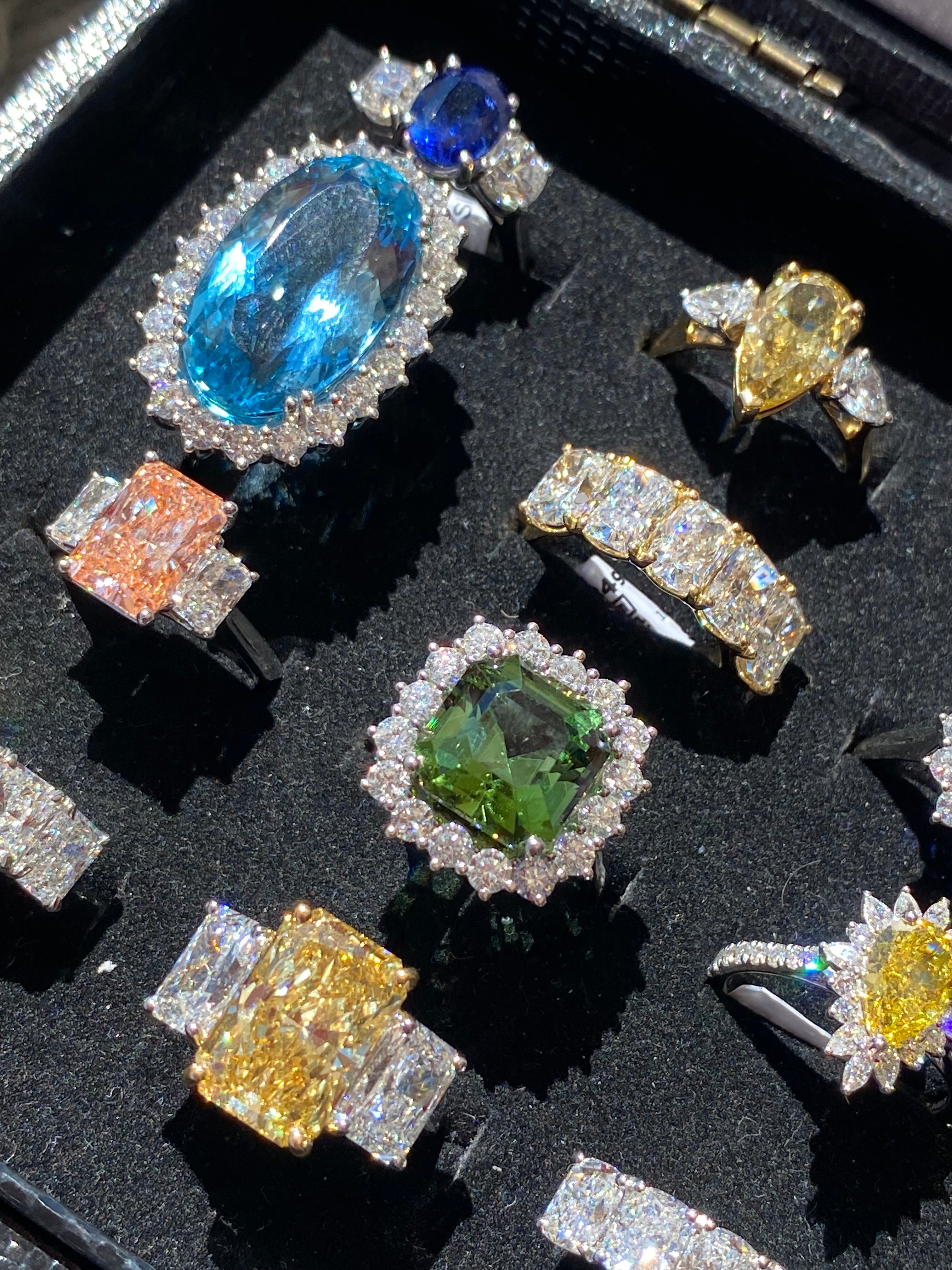 15.48 Carat Certified Santa Maria Aquamarine and 1.87ctw Natural Diamond Halo Ring in Platinum