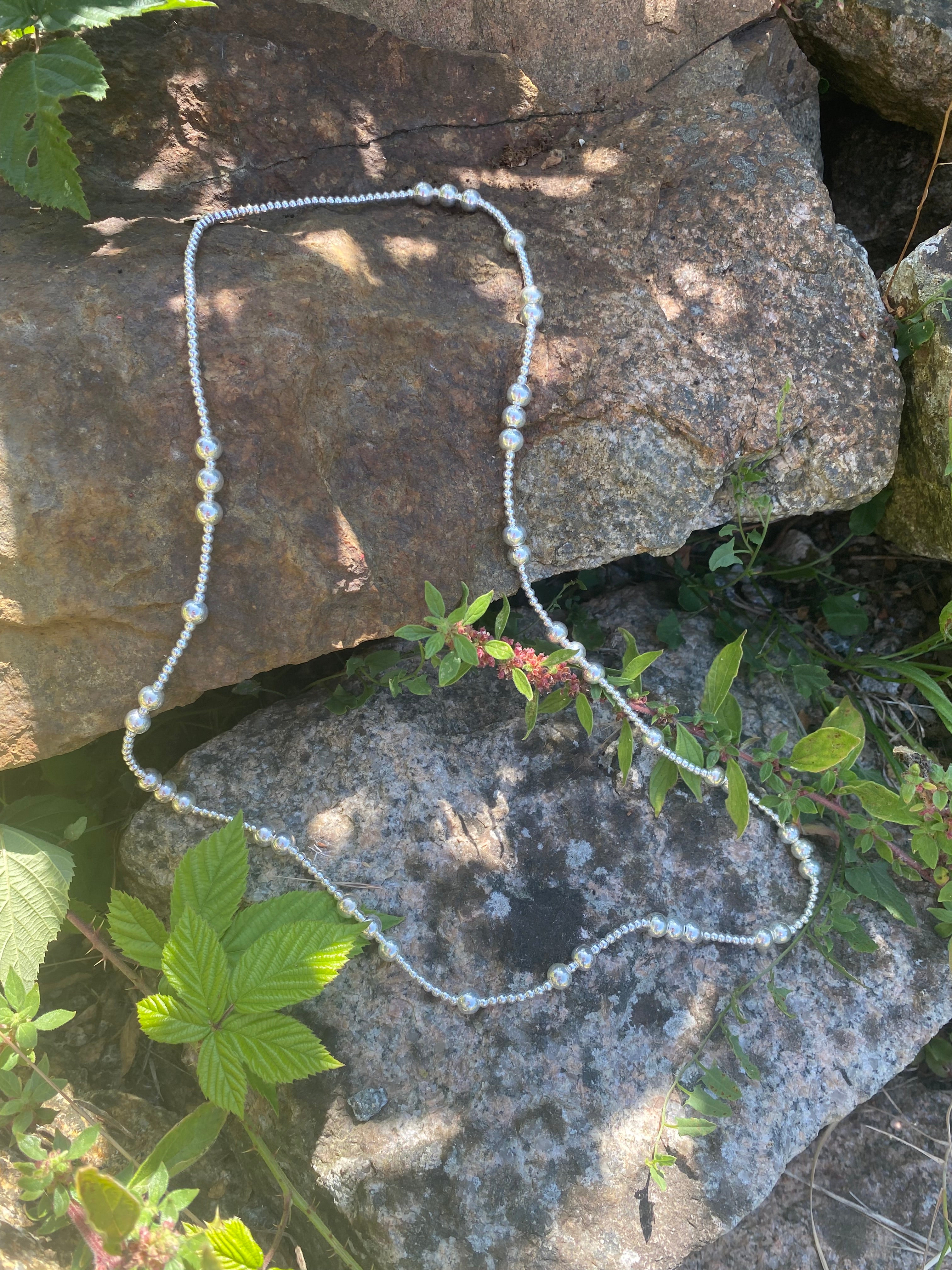 Statement Sterling Silver Necklace
