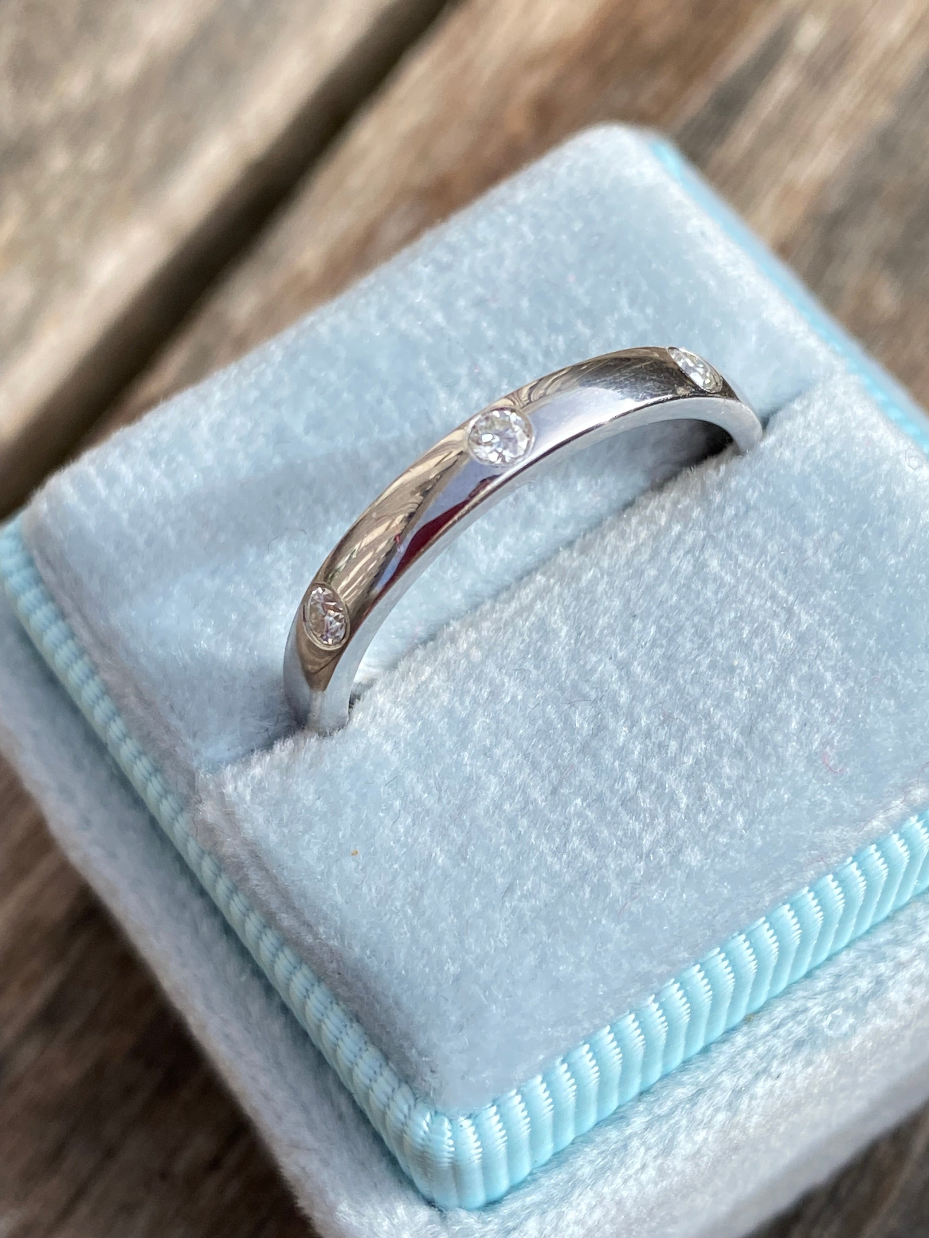 0.25ctw Moissanite Eternity Stacking Ring