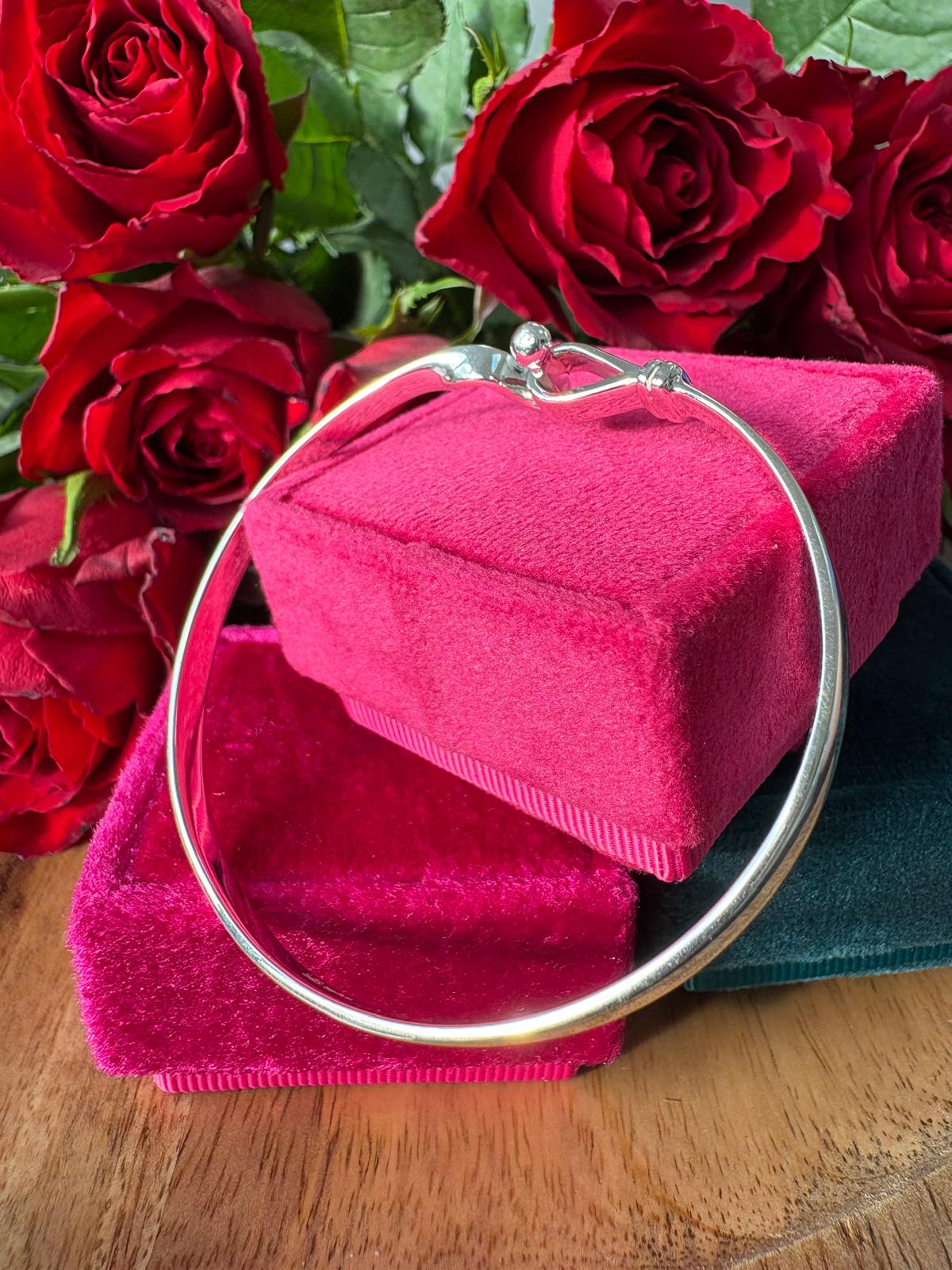 Statement Sterling Silver Bangle