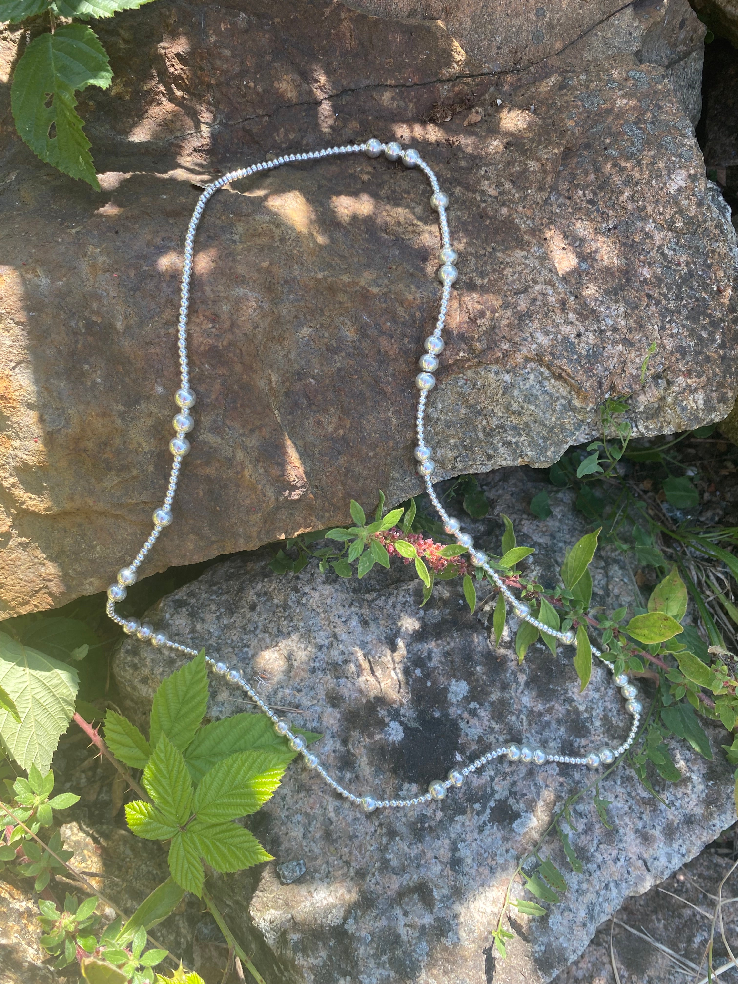Statement Sterling Silver Necklace