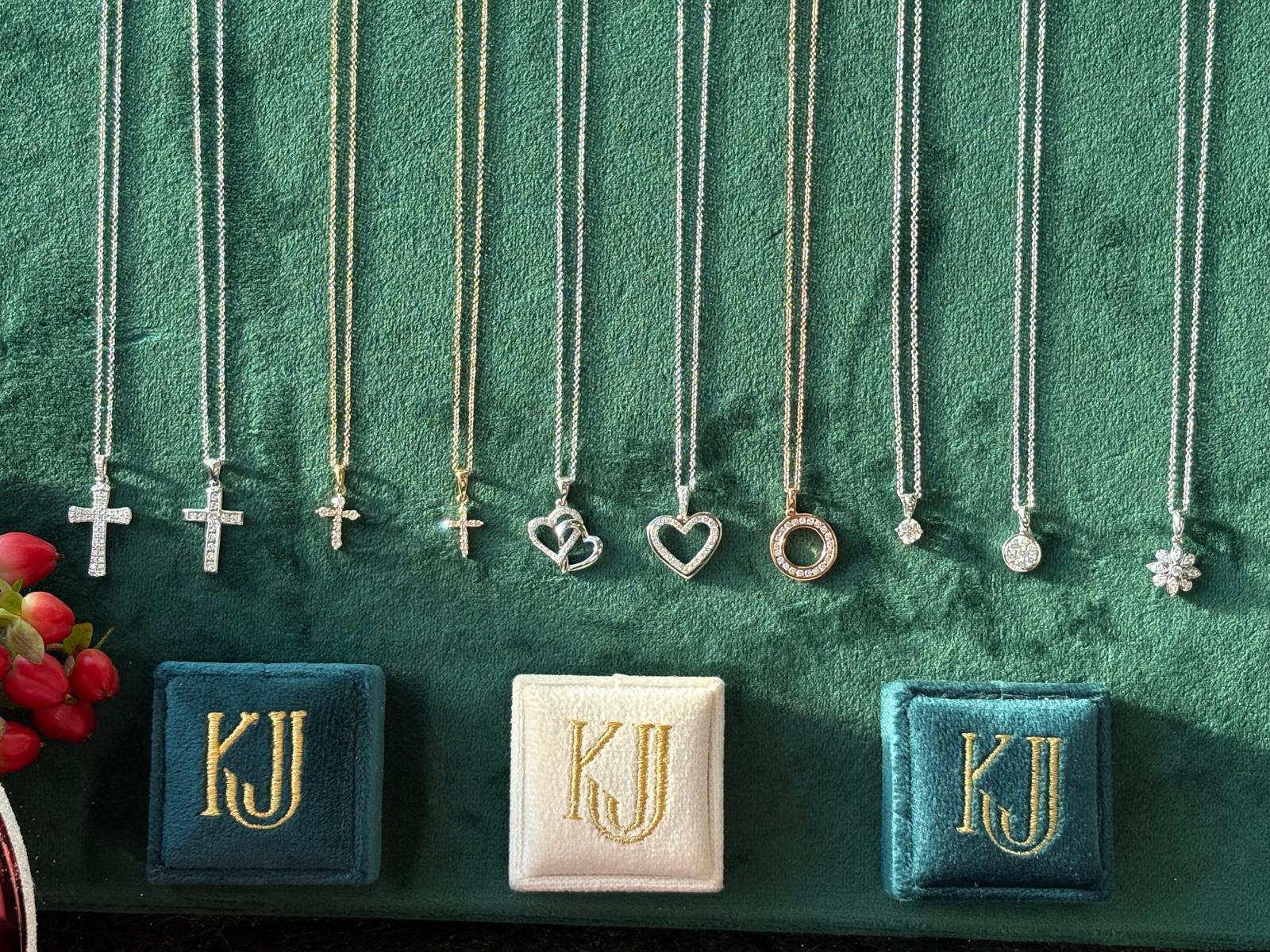 0.64 CTW Tsavorite Garnet and Natural Diamond Pendant Necklace in 18ct White Gold