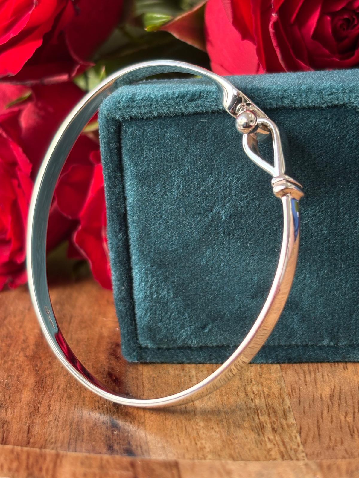 Statement Sterling Silver Bangle