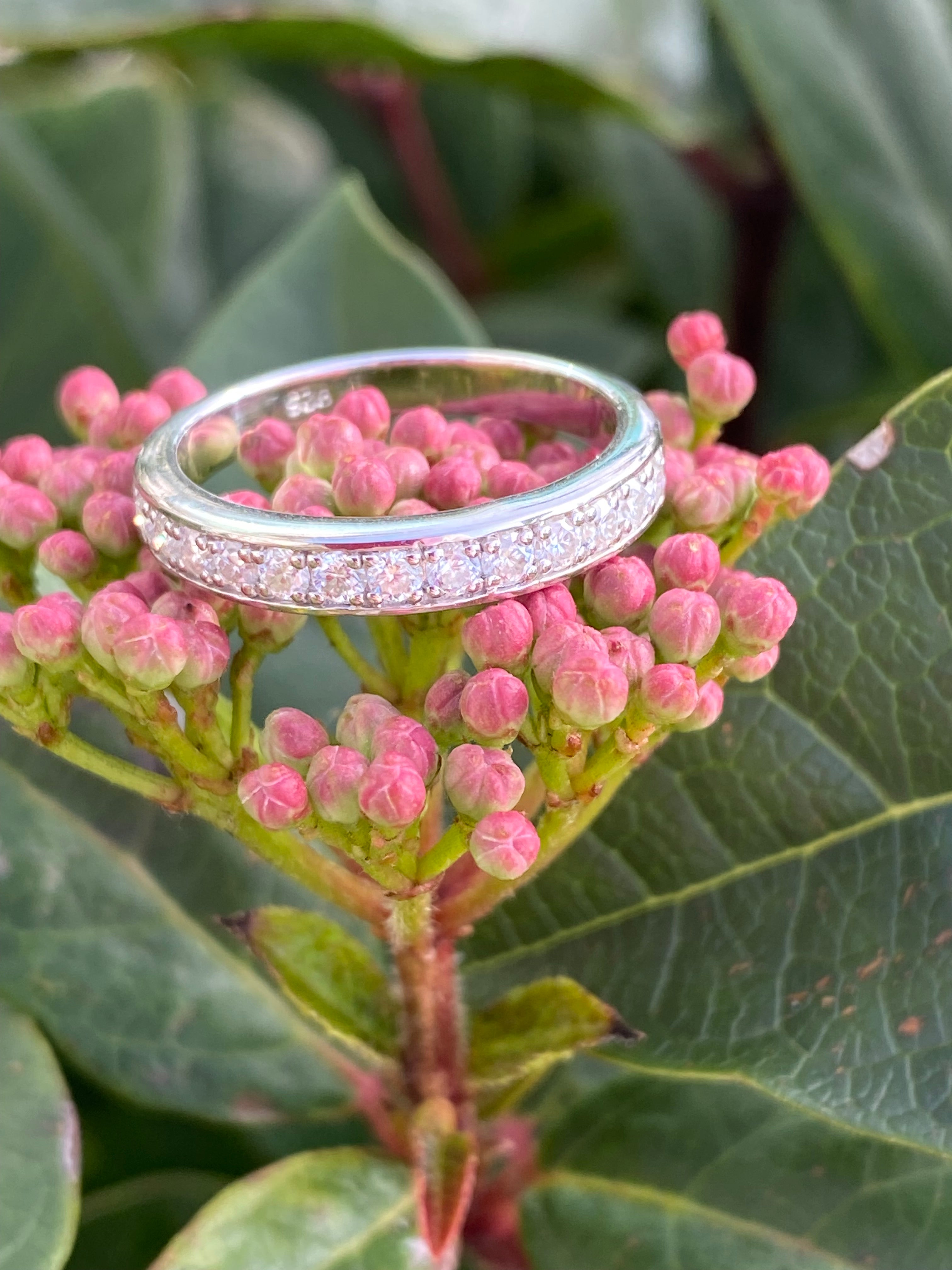 0.50ctw Moissanite Eternity Stacking Ring
