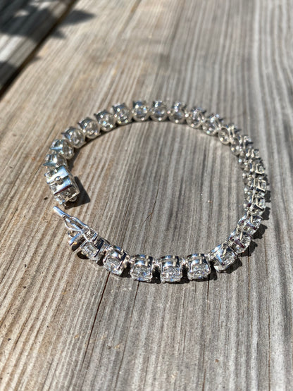 17.00 CTW Lab Grown Diamond Tennis Bracelet in Platinum