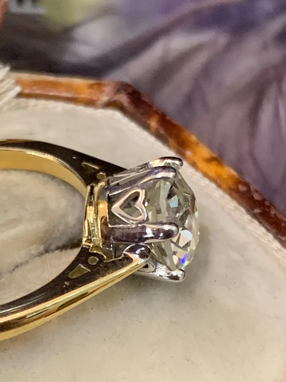 Heritage 2.00 CT + Old Cut Lab Grown Diamond Solitaire Engagement Ring, at Least F Colour / VS Clarity