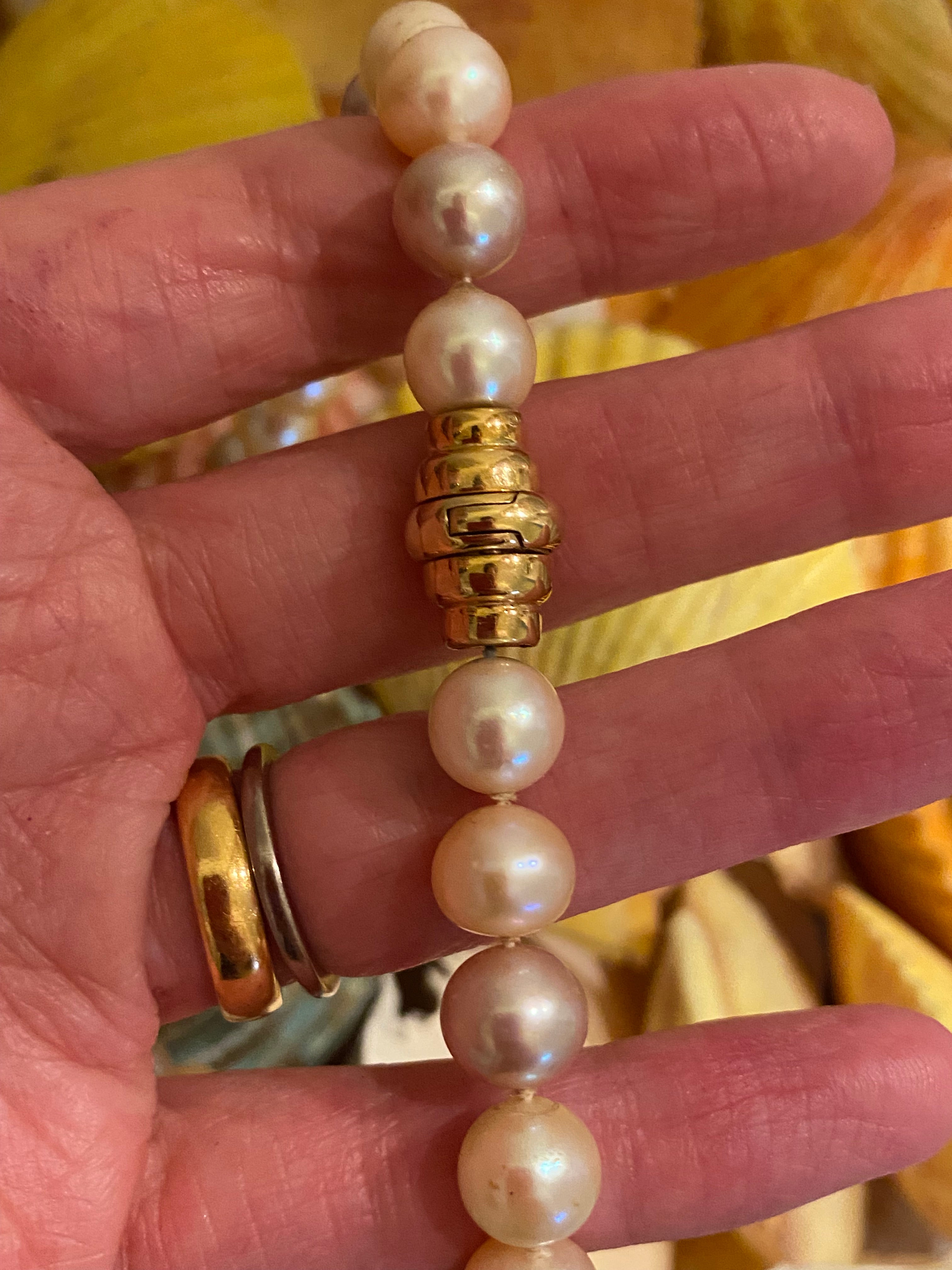 Gem-inside 14K Gold Filled Layered Snap Box Pearl Clasp For Jewelry Making - 1 Piece