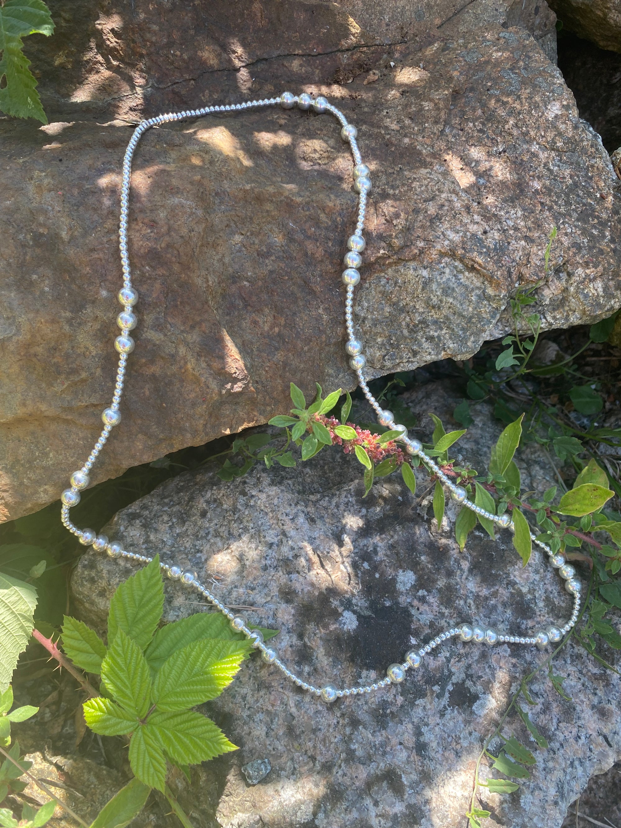 Statement Sterling Silver Necklace