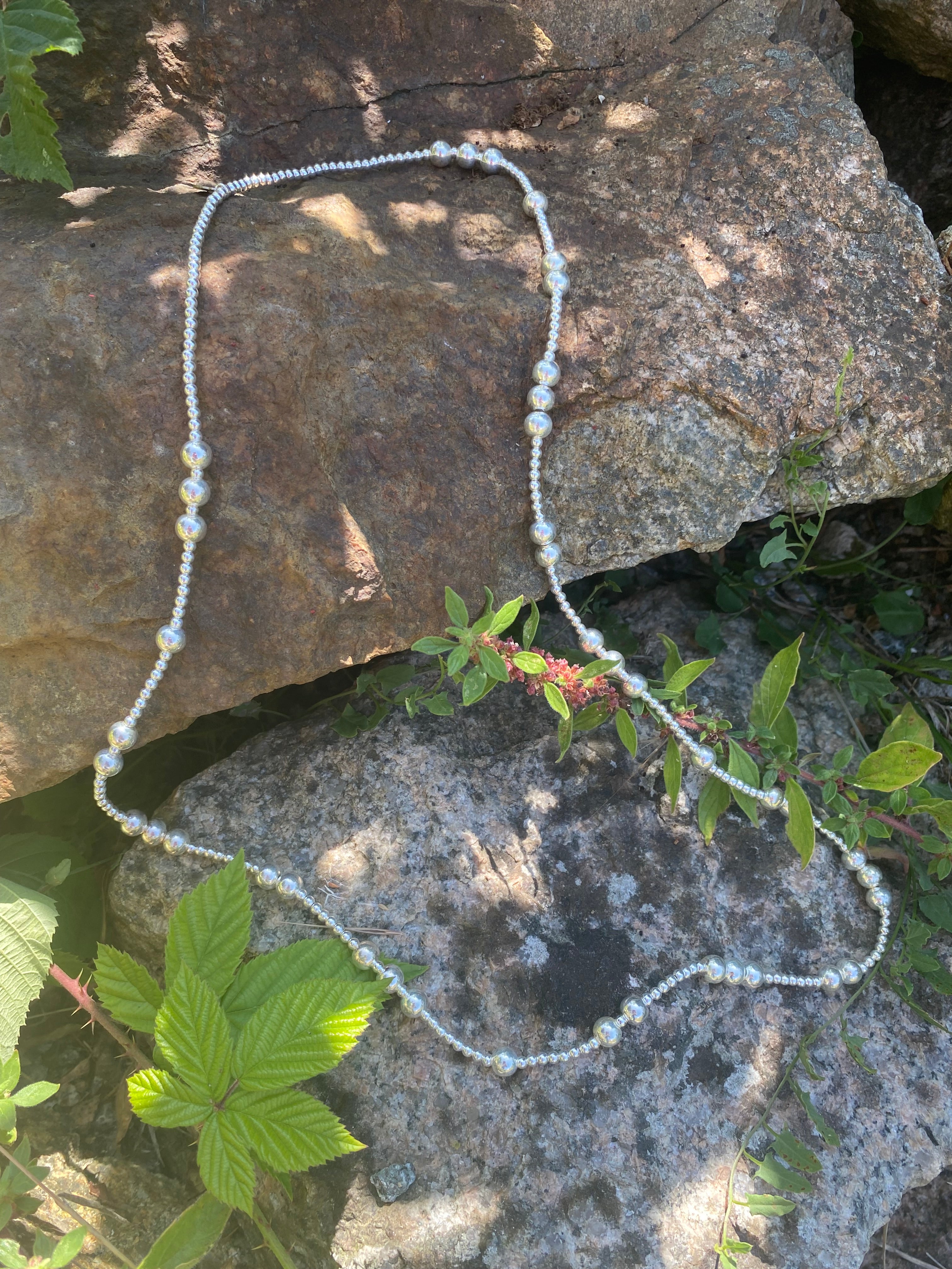 Statement Sterling Silver Necklace