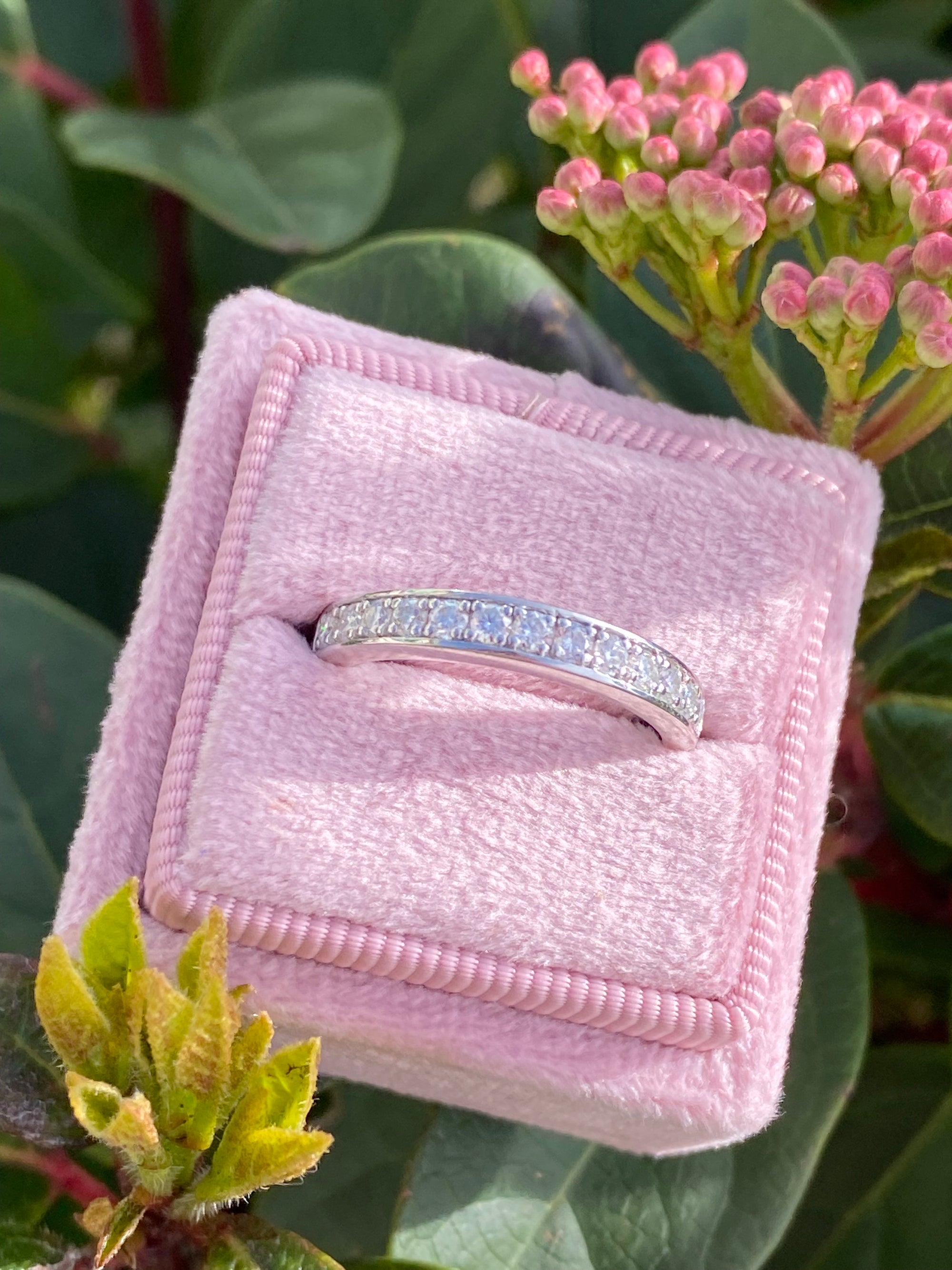 0.50ctw Moissanite Eternity Stacking Ring