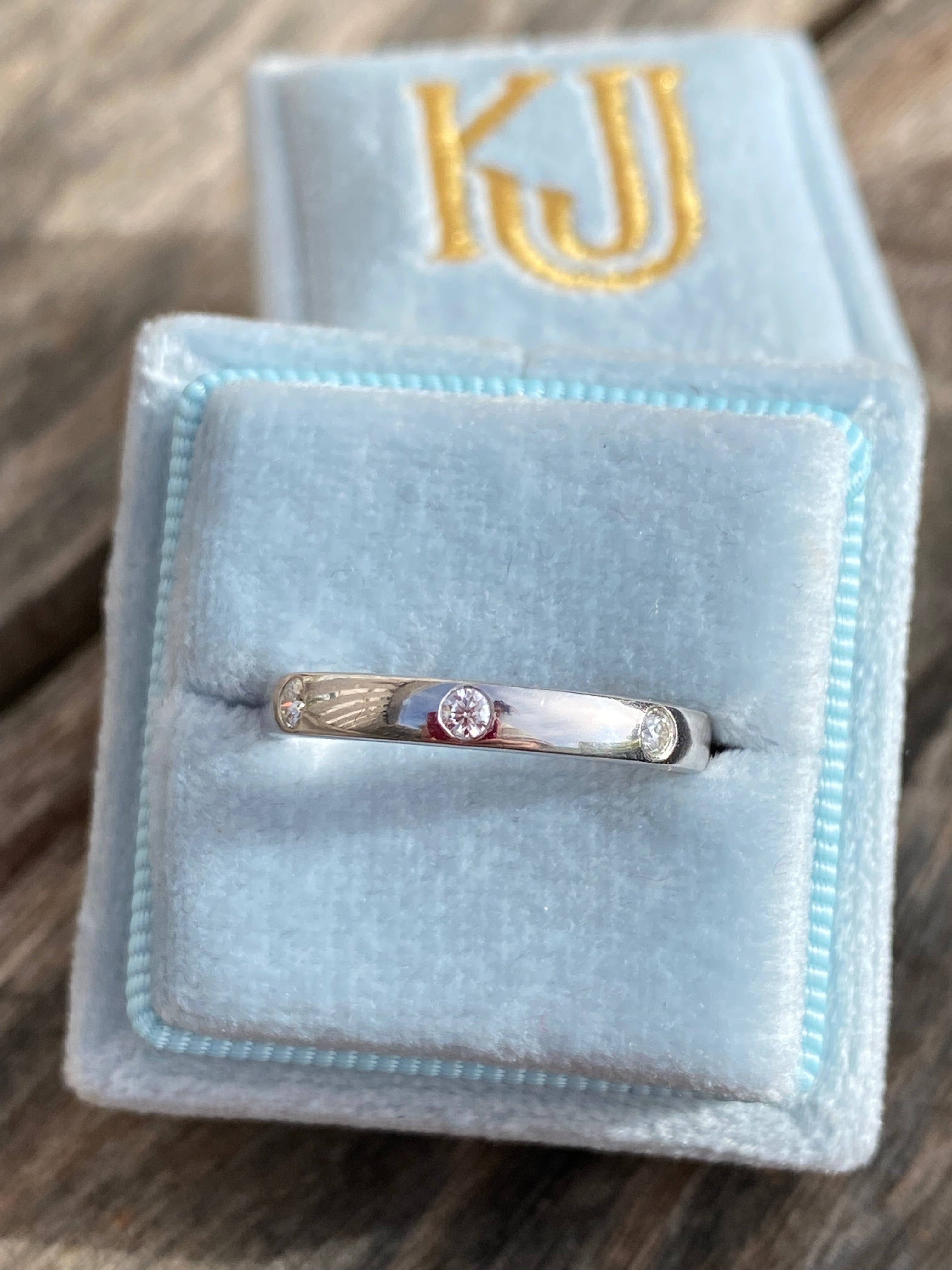 0.25ctw Moissanite Eternity Stacking Ring
