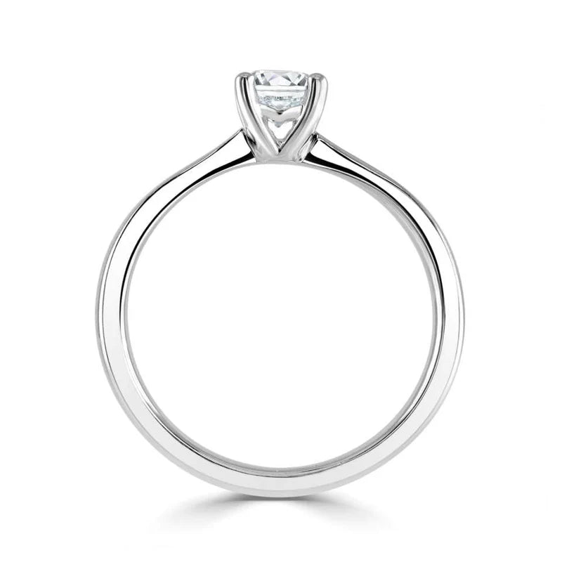 3.00 CT + Round Brilliant Lab Grown Diamond Solitaire Engagement Ring, at Least F Colour / VVS Clarity