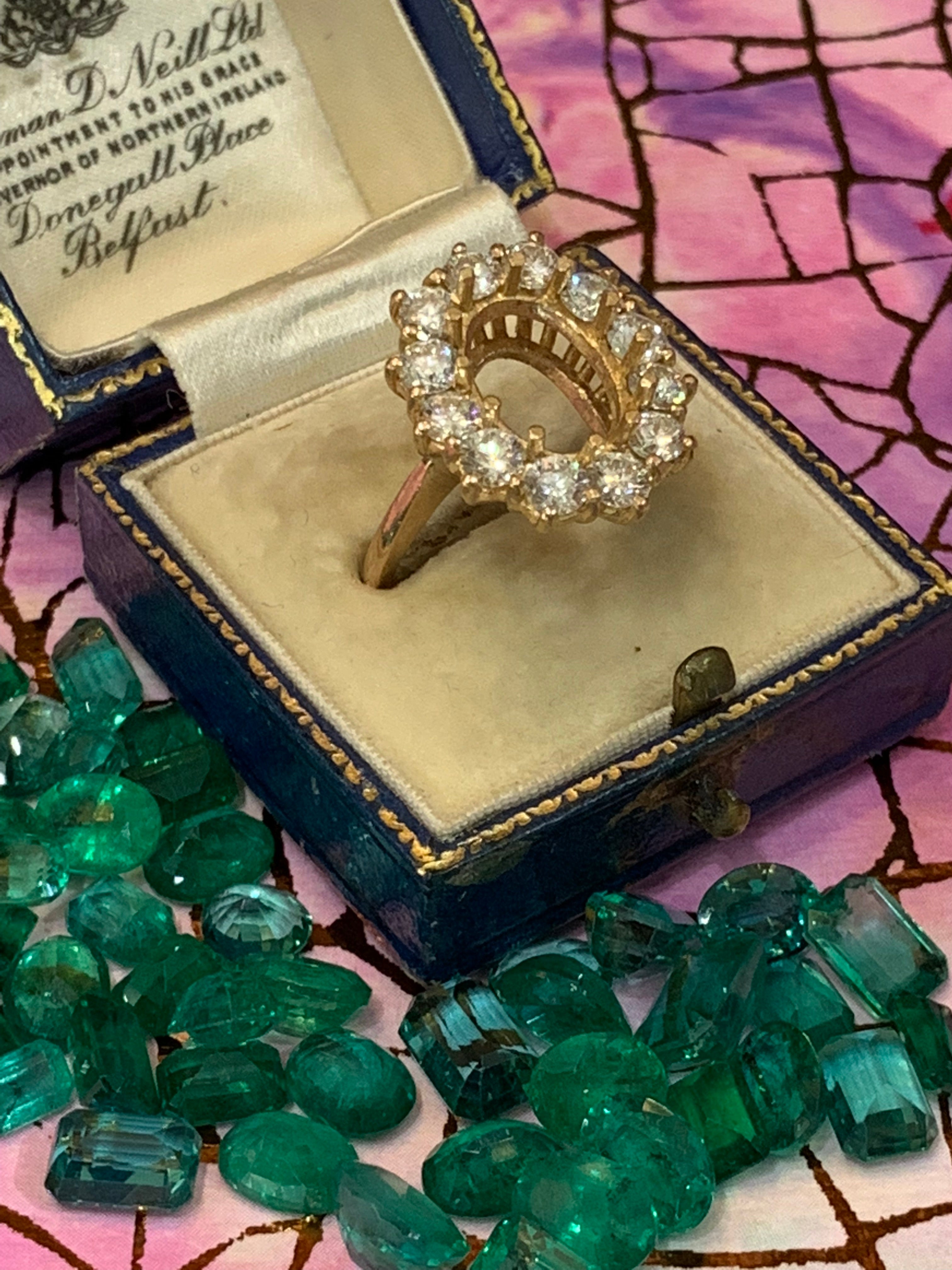 5.05 Carat Oval-Cut Pink Tourmaline and Diamond Halo Ring in 18K Rose Gold